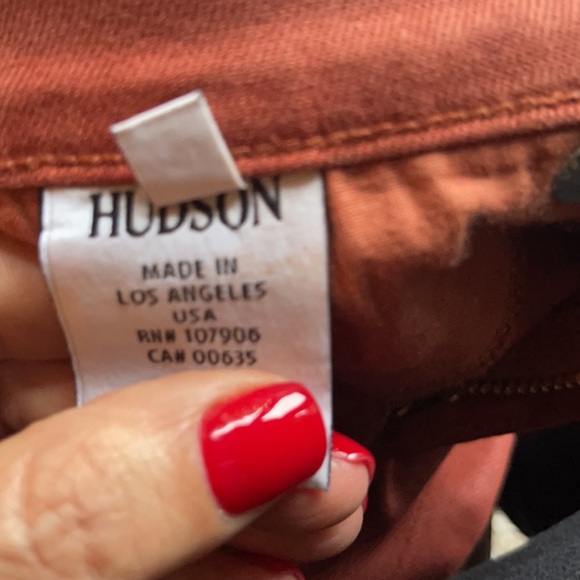 Hudson skinny mid rise waxed jeans.. size 29 - Picture 6 of 6